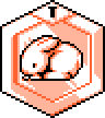 Rabbit Medal sprite in Medarot 1: Stage 1