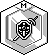 Knight Medal sprite in Medarot 2: Stage 3