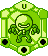 Heel Medal sprite in Medarot 4