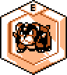Bear Medal sprite in Medarot 1: Stage 2.