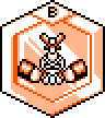 Kabuto Medal sprite in Medarot 1: Stage 4