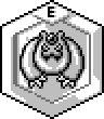 Bear Medal sprite in Medarot 2: Stage 3.