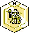 Queen Medal Sprite in Medarot 1: Stage 2