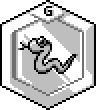 Snake Medal sprite in Medarot 2: Stage 1