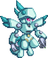 Battle Sprite in Medarot 2 Core