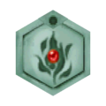 Fire Medal 3D model in Medarot DS.