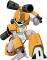 Metabee A's Official Art In Medarot S.