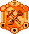 Worker Medal sprite in Medarot 3: Stage 2