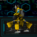 Model in Medarot R (back)