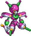 Battle Sprite in Medarot 2 Core