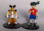 Gashapon figures of Metabee & Ikke
