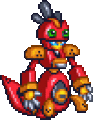 Battle Sprite in Medarot 2 Core